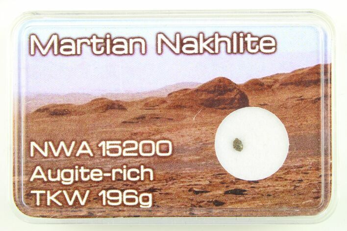 Martian Nakhlite Meteorite Fragment - NWA #285763